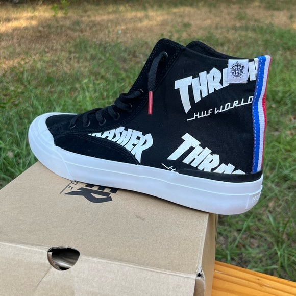 Deadstock NWT Huf x Thrasher Classic HI’s Men’s 9 - Picture 5 of 9